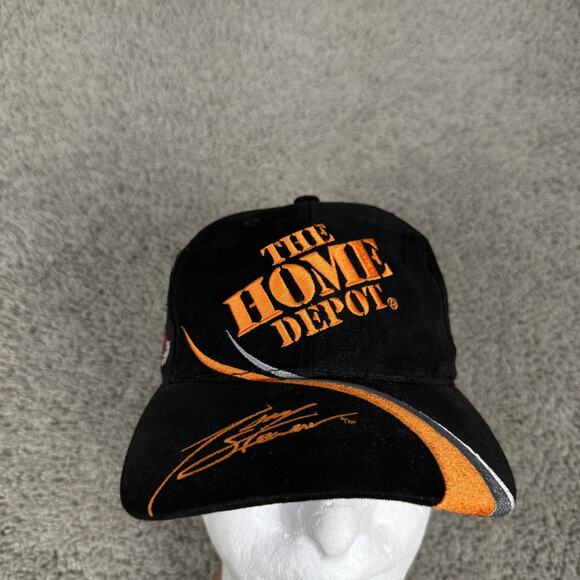 Competitors View Other - Tony Stewart 20 Home Depot Hat Cap Snap Back Mens One Size Black NASCAR Racing